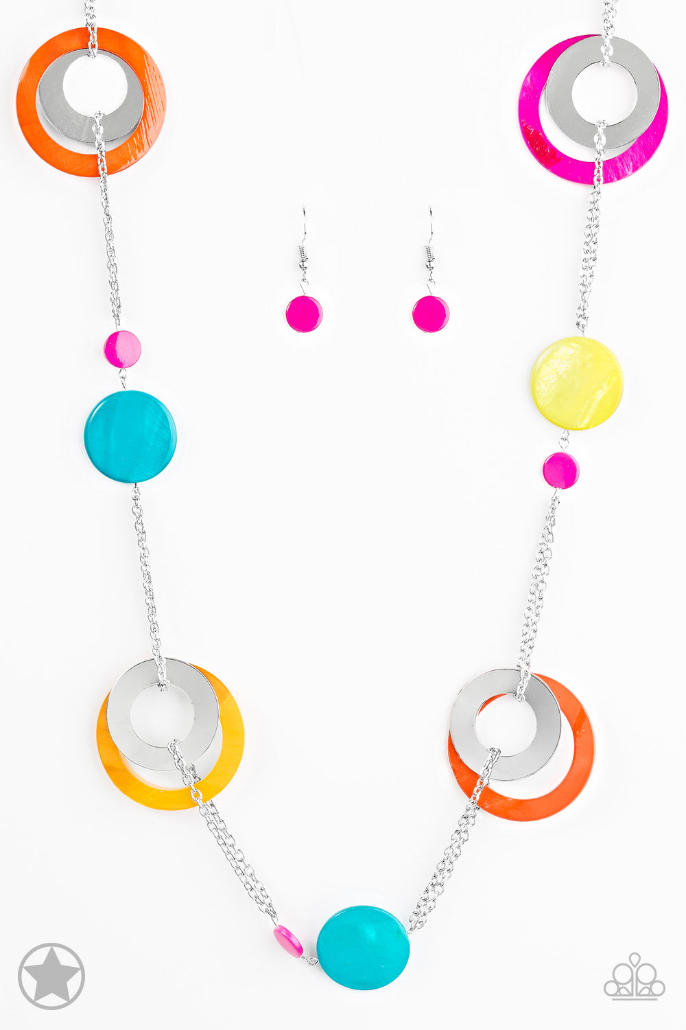 Kaleidoscopically Captivating BLOCKBUSTER Necklace