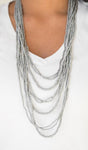 Totally Tonga-Silver Necklace Set