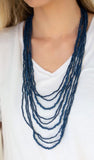 Totally Tonga-Blue Necklace Set