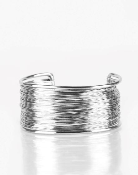 Silver Wire Clasp Bracelet