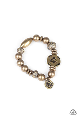 Aesthetic Appeal Brass Bracelet