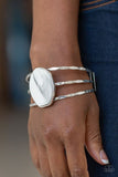 Canyon Dream White Cuff Bracelet