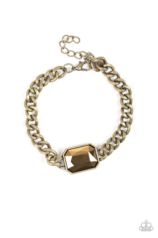 Command and Conqueror Brass Bracelet