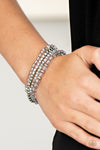 Crystal Crush Silver Bracelet