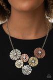 "Flauntable Fanfare" Multi-Colored Necklace