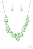 "Mystical Mirage" Green Necklace