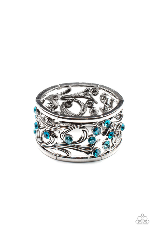 Garden Masquerade Blue Bracelet