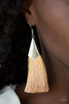 In Full PLUME Brown Earrings