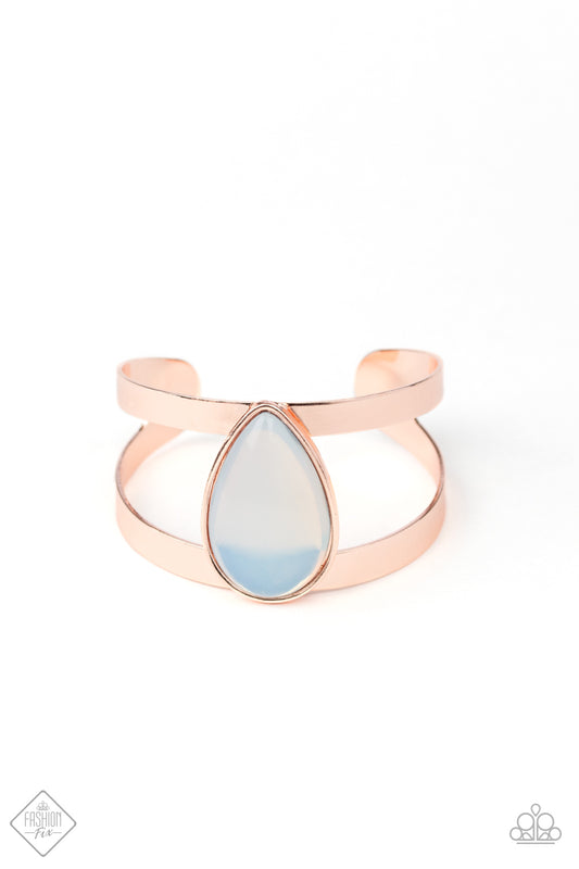 Optimal Opalescence Gold Bracelet