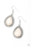 Sahara Serenity White Earrings