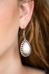 Sahara Serenity White Earrings