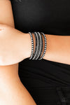 Seize the Sass Black Wrap Bracelet