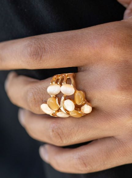 Glow With Me Gold Ring