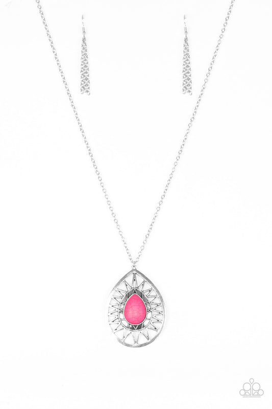 Summer Sunbeam Pink Necklace Set