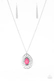 Summer Sunbeam Pink Necklace Set