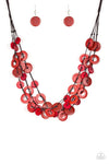 Wonderfully Walla Walla Red Necklace Set