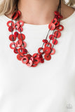 Wonderfully Walla Walla Red Necklace Set