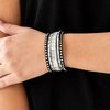 Rock Star Rocker Bracelet-Black