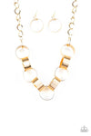 NR* Big Hit Gold Necklace Set