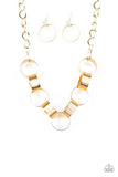 NR* Big Hit Gold Necklace Set