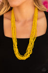 Congo Colada Yellow Necklace