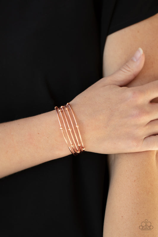 Face the METALLIC Music Copper Bracelet