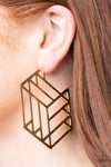 Gotta Get GEO-ing Gold Earrings