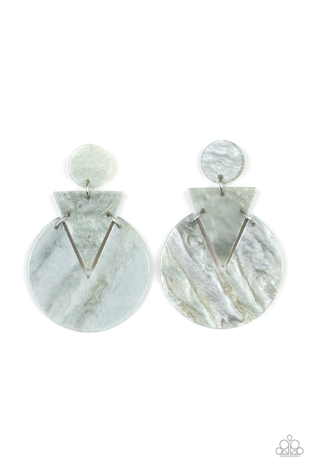 Head Under Watercolors Multi-Colored Earring