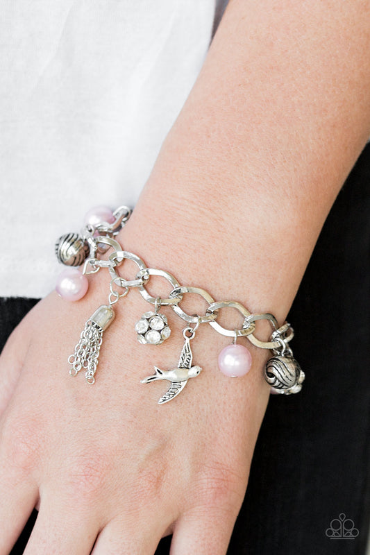 Lady Love Dove Pink Bracelet