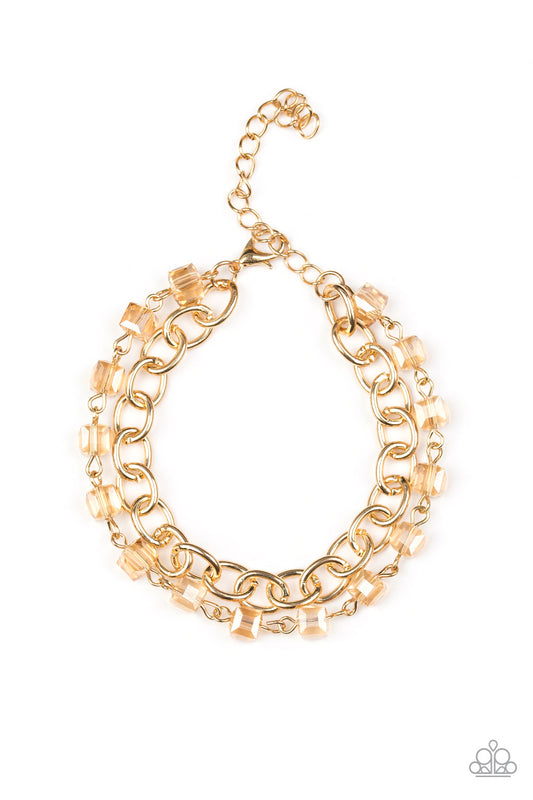 Life of the Block Party Gold Bracelet