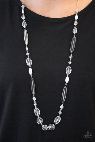 Quite Quintessence White Necklace