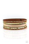 Seize the Sass Brass Wrap Bracelet