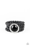 Top Tier Twinkle Black Bracelet