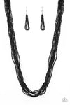 Congo Colada Black Necklace Set