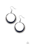 Demanding Dazzle Blue Earrings