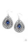 Eat, Drink, and BEAM Merry Blue Earrings