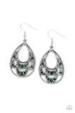 Malibu Macrame Green Earrings