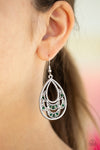 Malibu Macrame Green Earrings