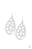 Reshaped Radiance Silver Earrings