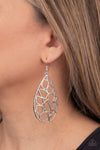 Reshaped Radiance Silver Earrings