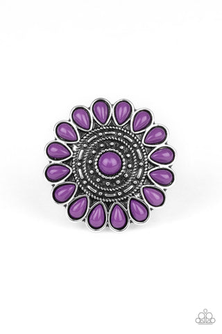 Posy Paradise Purple Ring