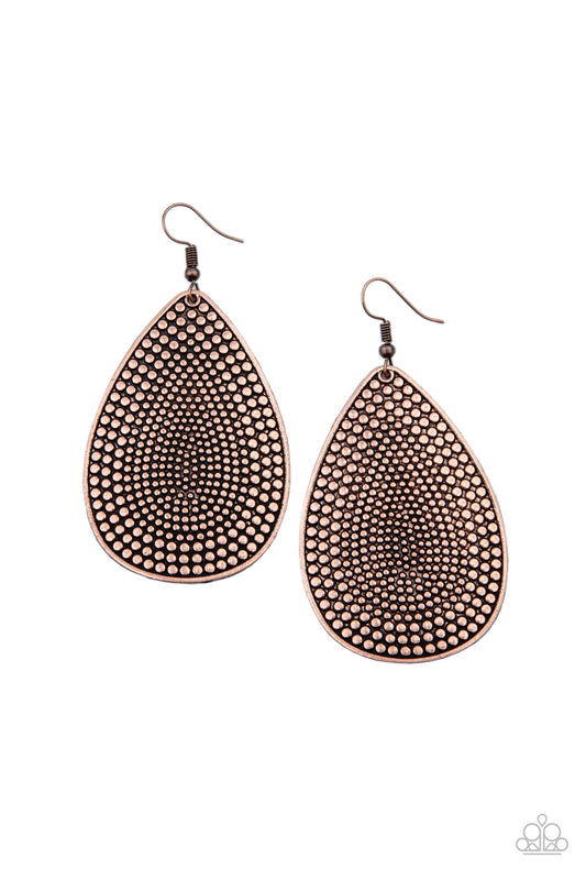 Artisan Adornment Copper Earrings
