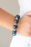 Extra Elegant Blue Pearl Bracelet