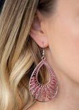 Flamingo Flamenco Red Earrings