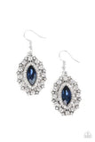 Long May She Reign Blue Earrings