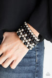 Pop-U-Lar Culture Black Beaded Bracelet