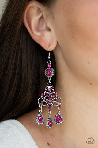 Royal Renovation Pink Earrings