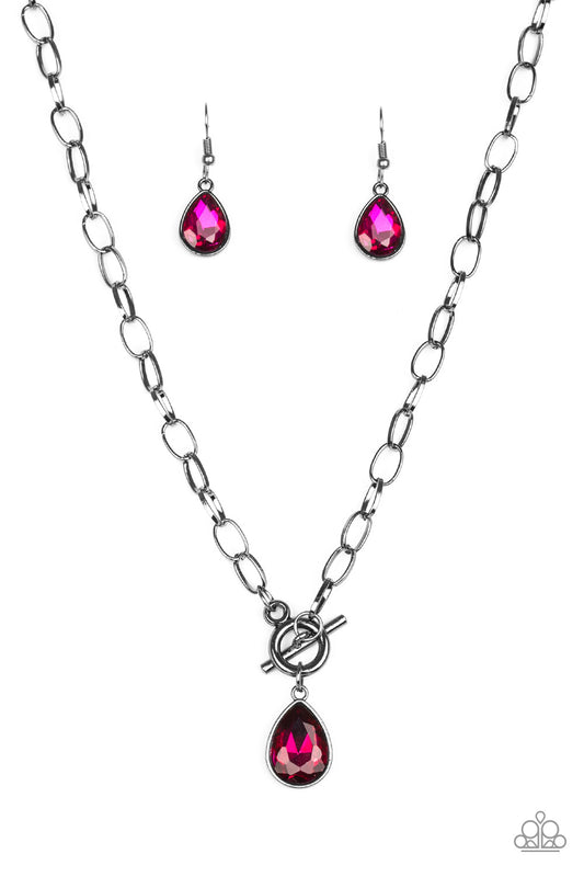 So Sorority Pink Necklace