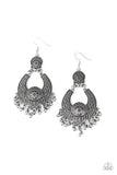 Sunny Chimes Silver Earrings