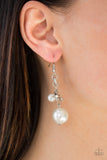 Timelessly Traditional White Earrings